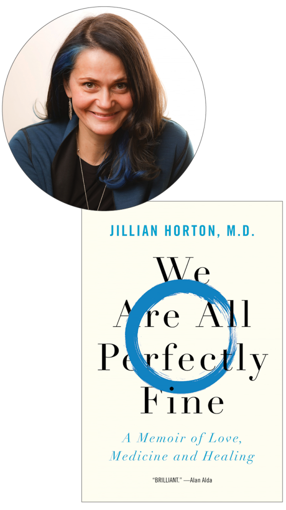 Jillian Horton and her book, We Are All Perfectly Fine