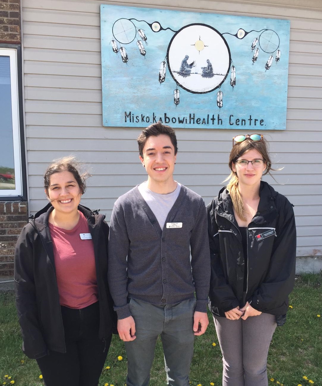 Rady Faculty students at Lake Manitoba First Nation.