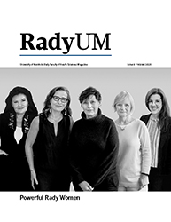 Cover of RadyUM Winter 2021 issue.