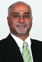 Portrait of Dr. Bram Ramjiawan.